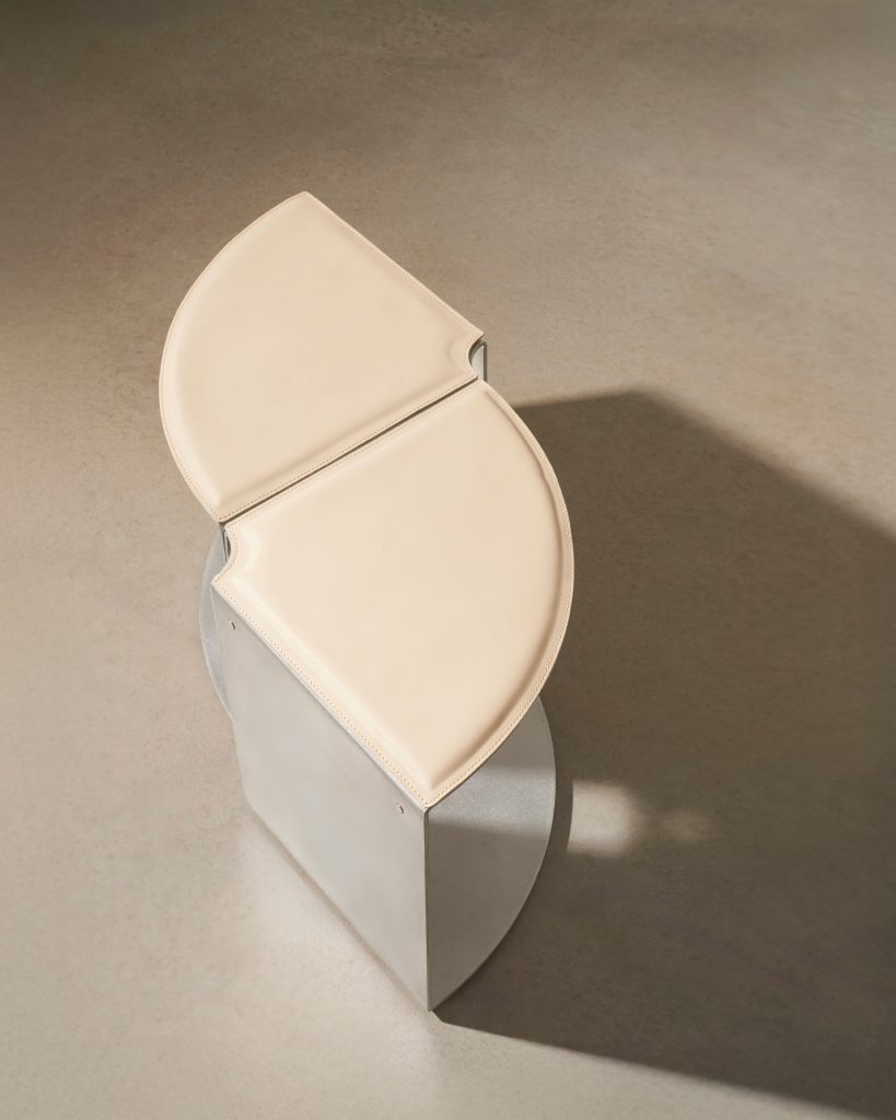PARELLO leather cushion for the Lello modular system - view 2