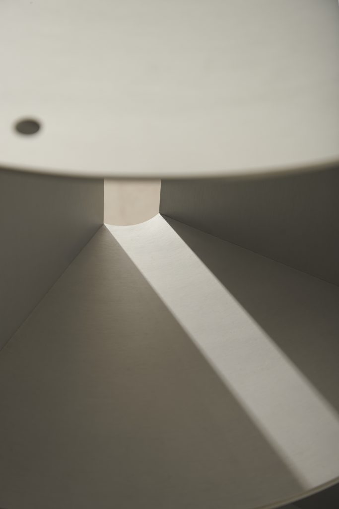 LELLO UNIT SATIN vessel in satin aluminium - view 4
